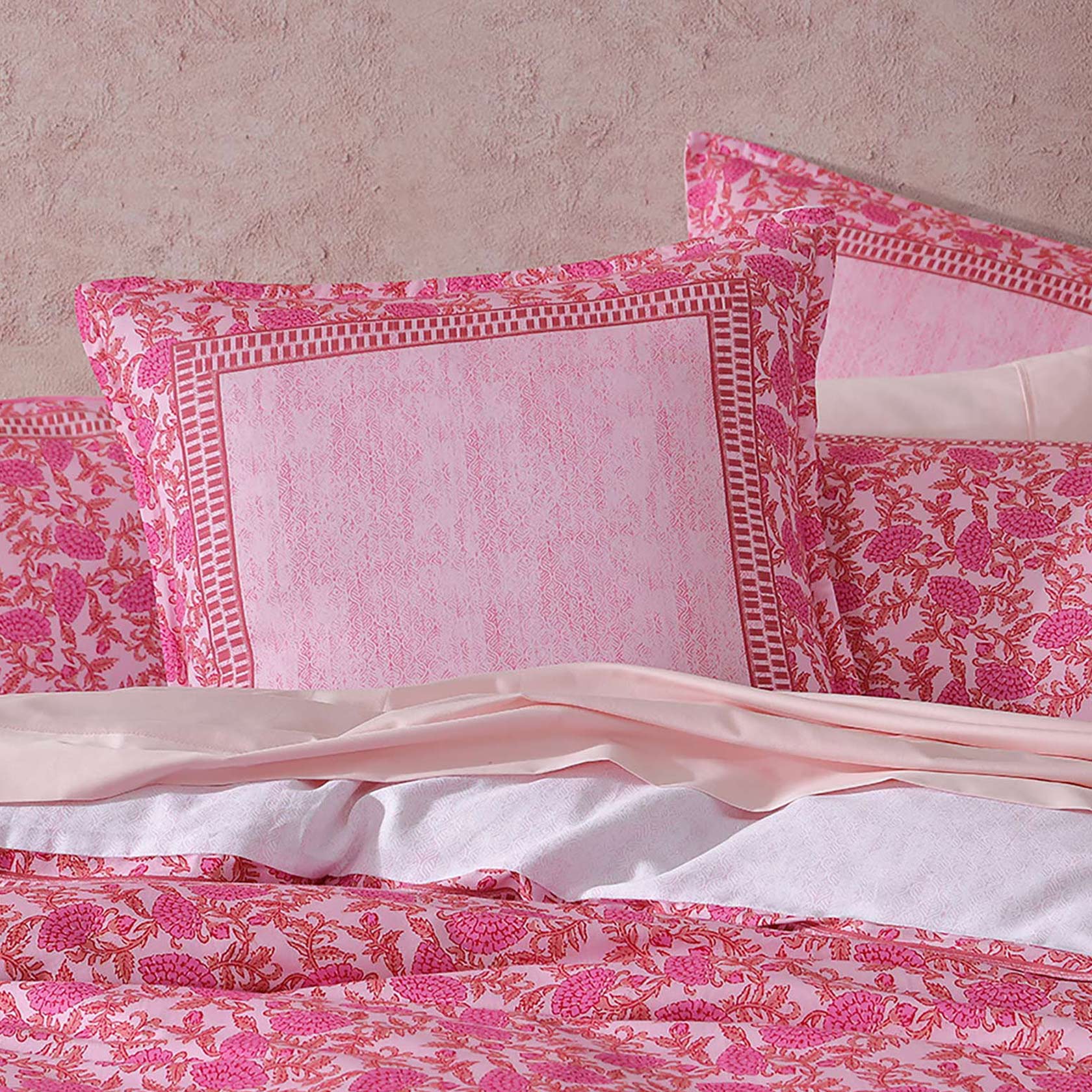 Luxury European Pillowcase Set by Logan & Mason - Premium Cotton Bedding for Master Bedroom & Guest Room Decor