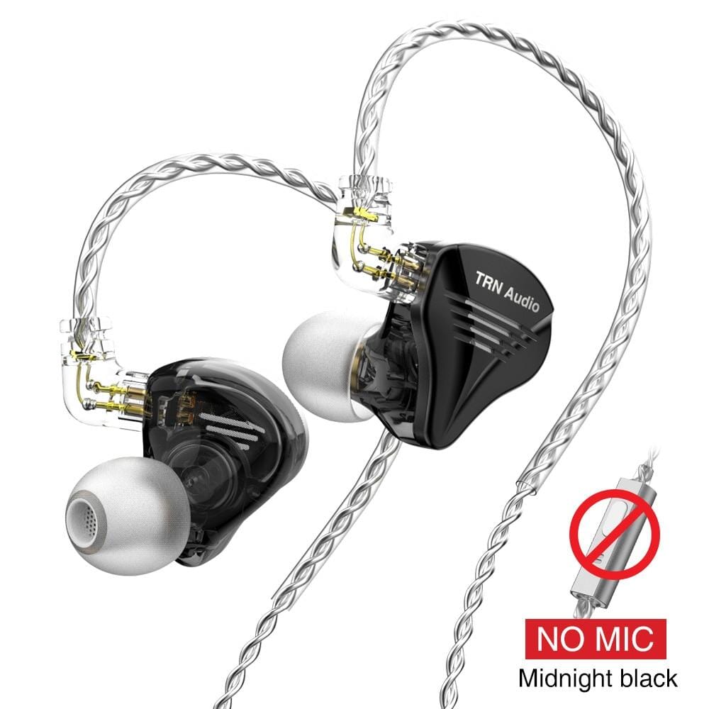 TRN TA2 2BA+1DD Hybrid In-Ear Monitors - High Resolution Audiophile Earphones for Music, Gaming & Studio Monitoring