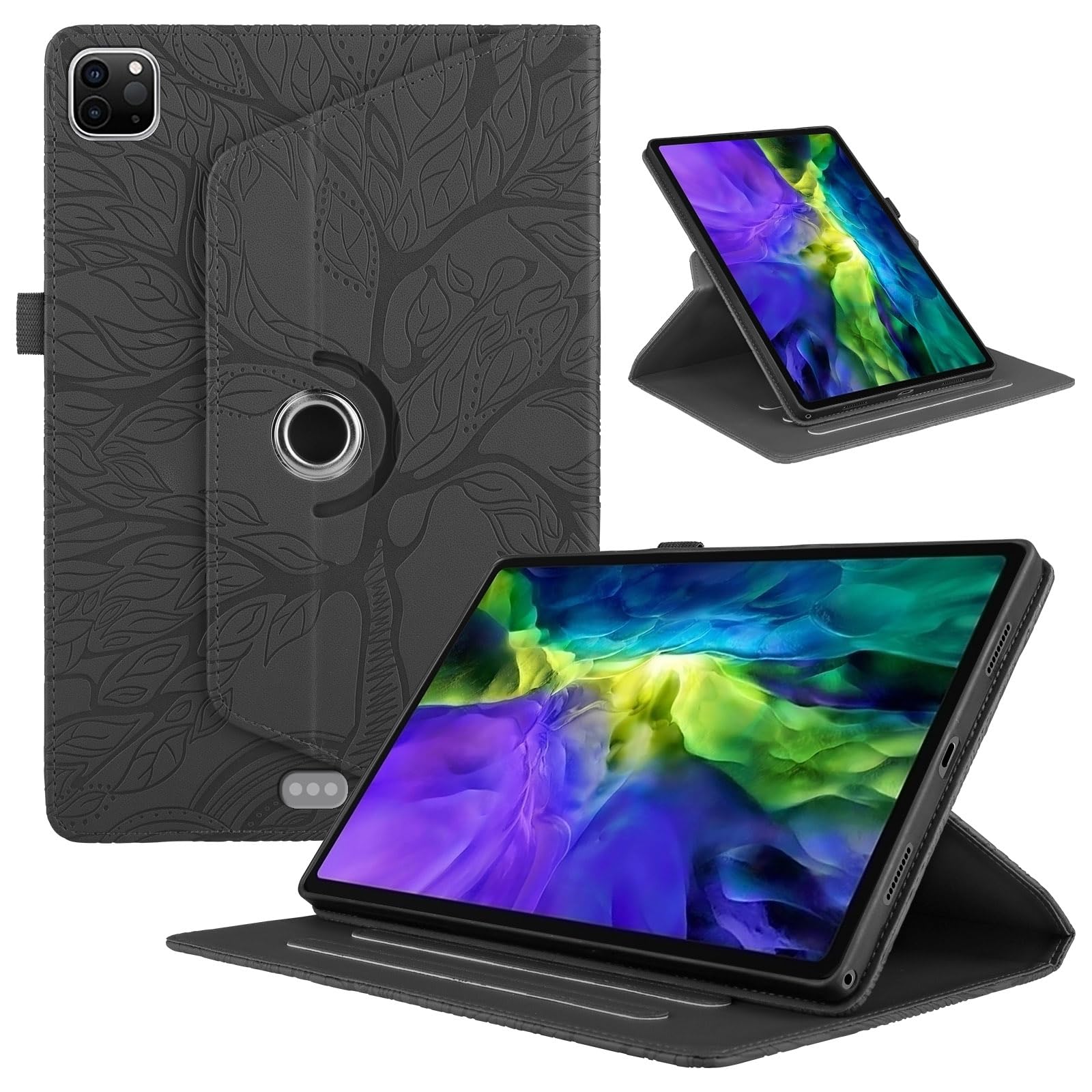 Rotating PU Leather Stand Cover for iPad Air 5th/4th Gen & iPad Pro 11