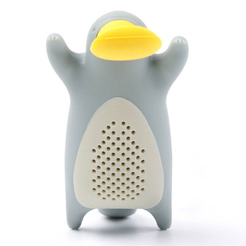 Premium Platypus Tea Infuser - Silicone Loose Leaf Tea Strainer with Handle - Perfect for Hot & Iced Tea, Herbal Infusions - Ideal for Home, Office, Travel & Gifts