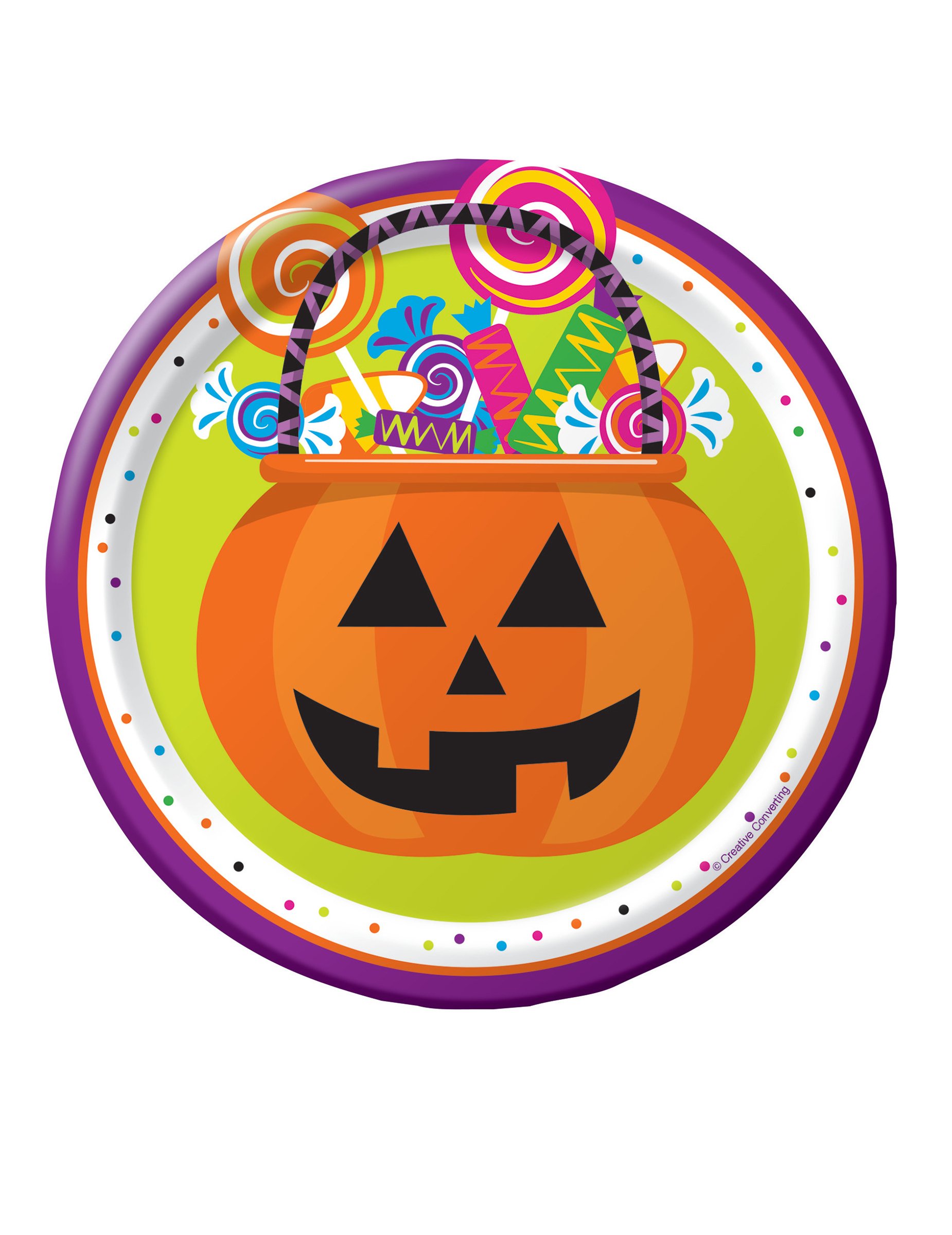 Halloween Bat-Themed 7-Inch Dessert Cake Plates - Perfect for Spooky Parties, Trick-or-Treat Events & Themed Dessert Displays