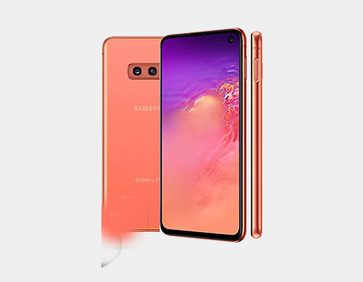 Samsung Galaxy S10e SM-G970U 128GB 6GB RAM Dual SIM Unlocked Smartphone (US Version) - Pink | 4G LTE Android Phone with AMOLED Display, Wireless Charging & IP68 Waterproof | Perfect for Travel, Business & Daily Use