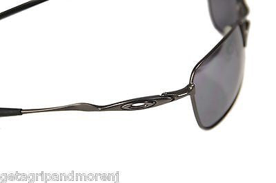 Oakley Crosshair Sunglasses for Men & Women - Pewter/Dark Gray Polarized Lenses with Carrying Case - Perfect for Driving, Running & Outdoor Activities