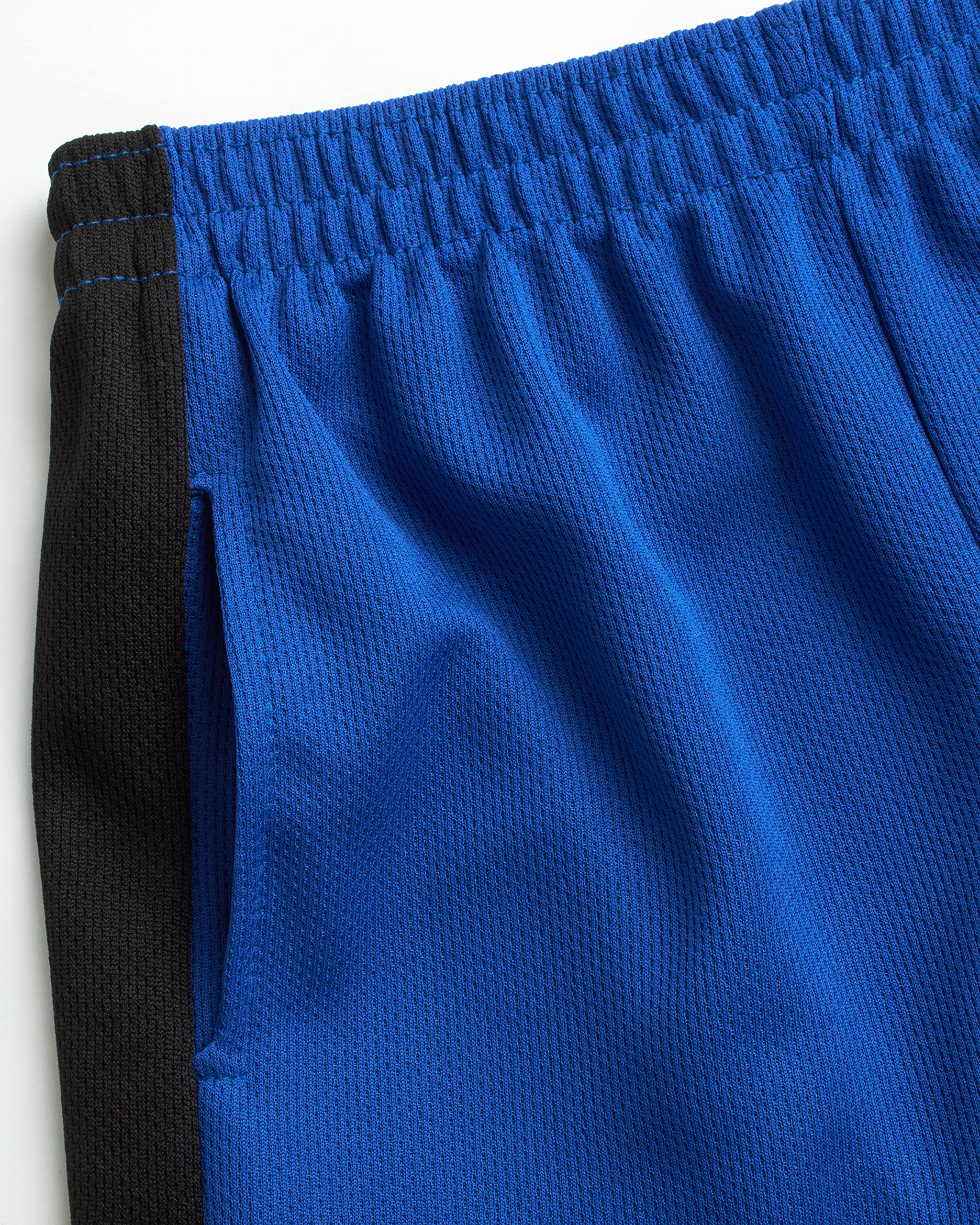 **Mad Game Boys' Mesh Performance Basketball Shorts - 5 Pack with Pockets - Breathable Athletic Shorts for Kids & Teens (Sizes 8-18) - Perfect for Sports, Gym & Casual Wear**