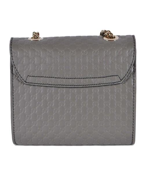 Gucci Emily Mini Micro Guccissima Crossbody Bag in Grey | Luxury Leather Handbag for Women | Perfect for Date Night & Evening Events