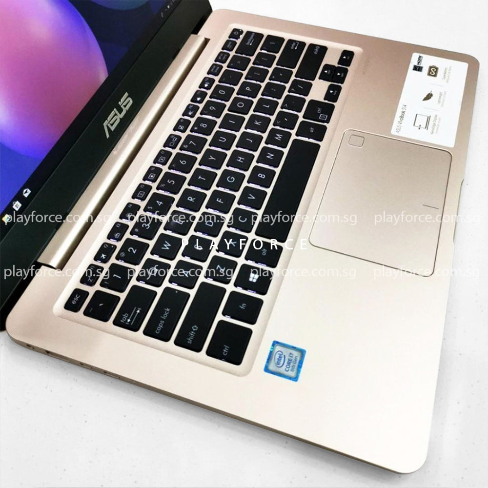 ASUS VivoBook S14 Laptop - Intel Core i7-8550U, 8GB RAM, 512GB SSD, 14