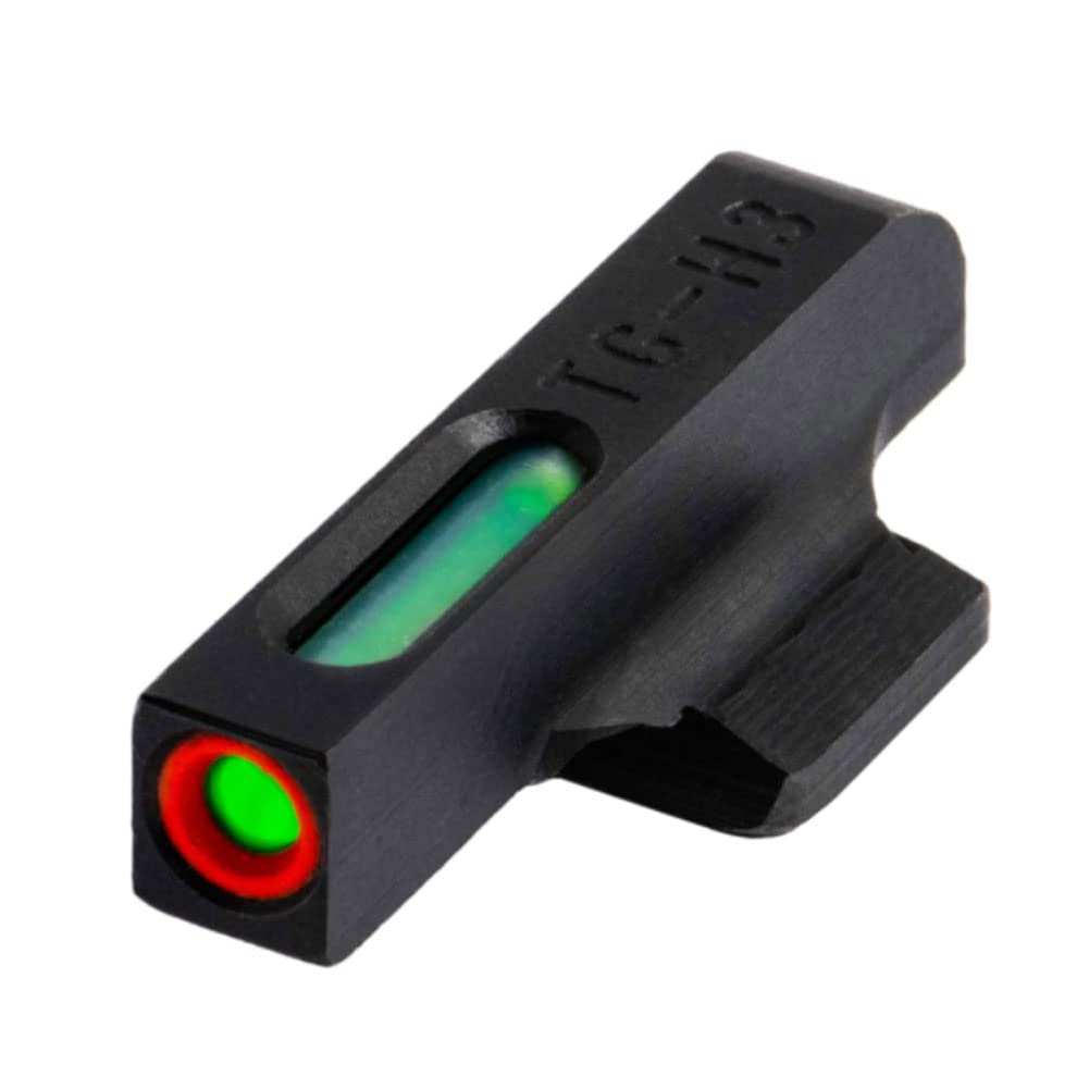 Truglo TFX PRO Handgun Sight - Glow in Dark Tritium & Fiber Optic Night Sight for Pistols | Compact, Durable, Snag-Free Design | Perfect for Low Light Shooting, Home Defense & Tactical Use
