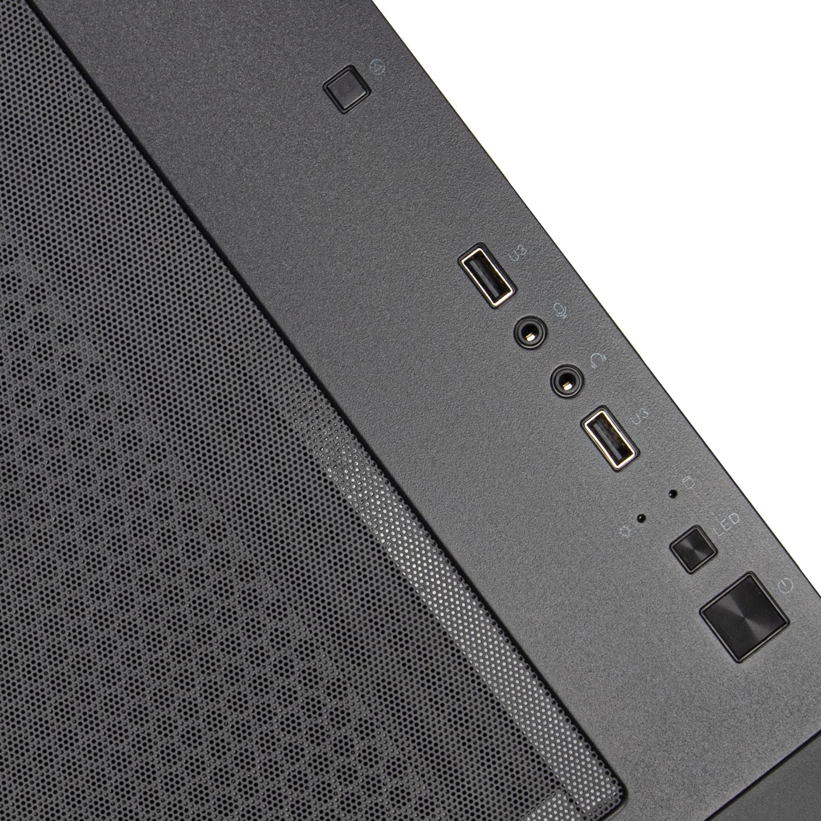 SilverStone FARA 312Z Micro-ATX Gaming PC Case with 3x ARGB Fans & LED Strips - High Airflow Compact Chassis for Gaming & Streaming Builds - Perfect for Esports, VR & Content Creation Workstations