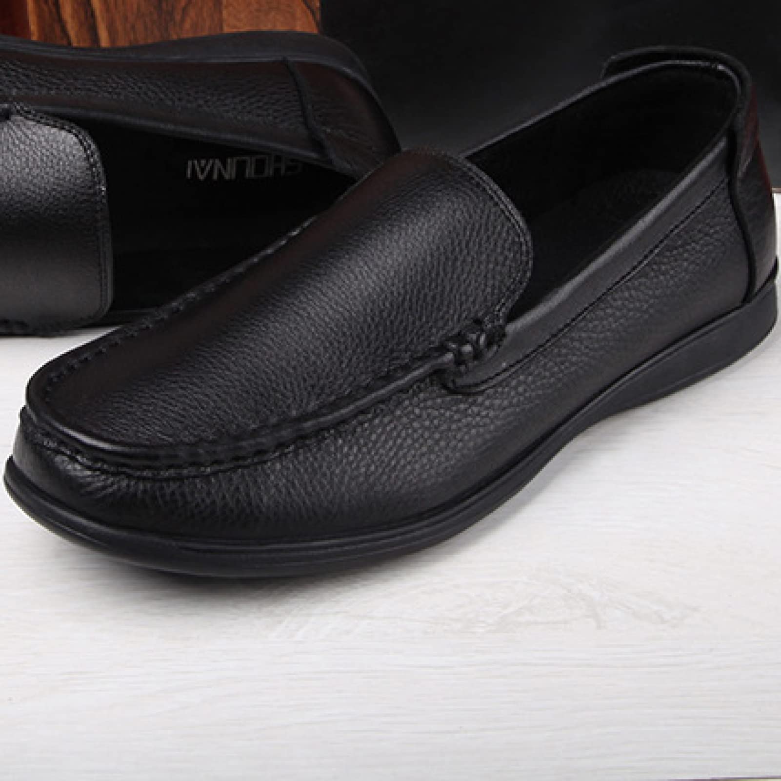 Men's Comfortable Boat Shoes - Classic Loafers & Lightweight Slip-On Dress Shoes for Office, Casual & Driving | Perfect for Daily Wear, Business Meetings & Weekend Outings