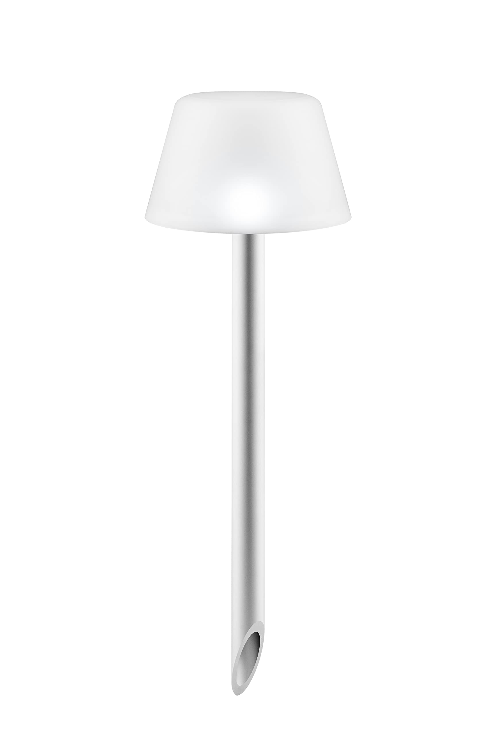 Eva Solo SunLight Solar Powered Garden Lamp with Frosted Glass Shade - Perfect for Outdoor Patio, Backyard, and Garden Decor Lighting
