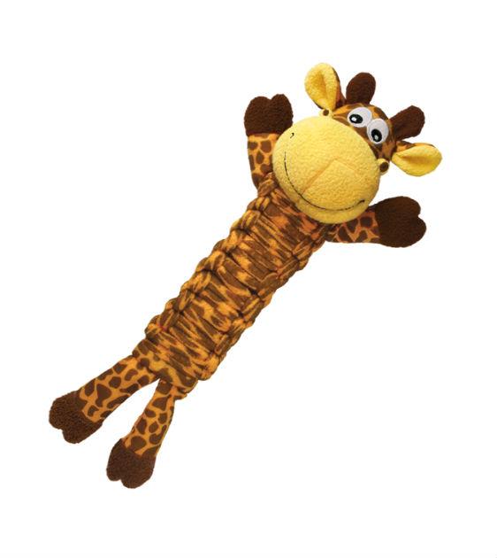 Kong Bendeez Giraffe Chew Toy for Dogs - Durable Interactive Pet Chew Toy for Teething, Boredom & Anxiety Relief - Perfect for Playtime, Training & Dental Health