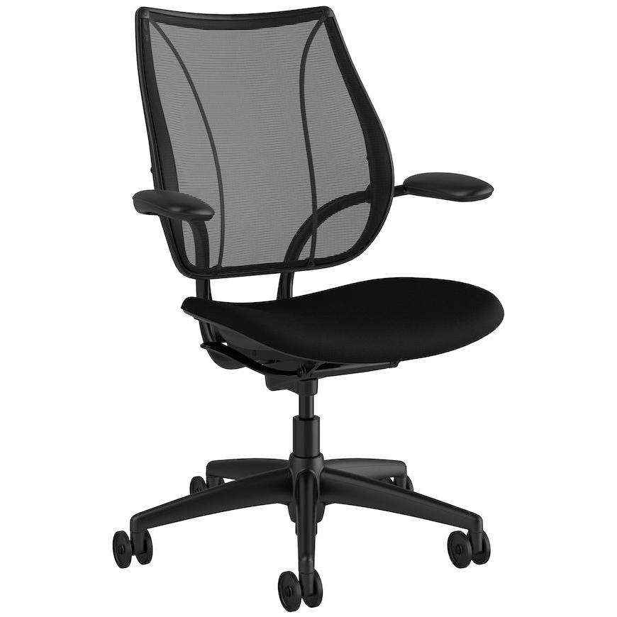 Humanscale Liberty Mesh Task Chair - Ergonomic Office Chair with Adjustable Lumbar Support for Home & Office Workspaces - Perfect for Long Hours of Sitting, Computer Work, and Video Conferencing