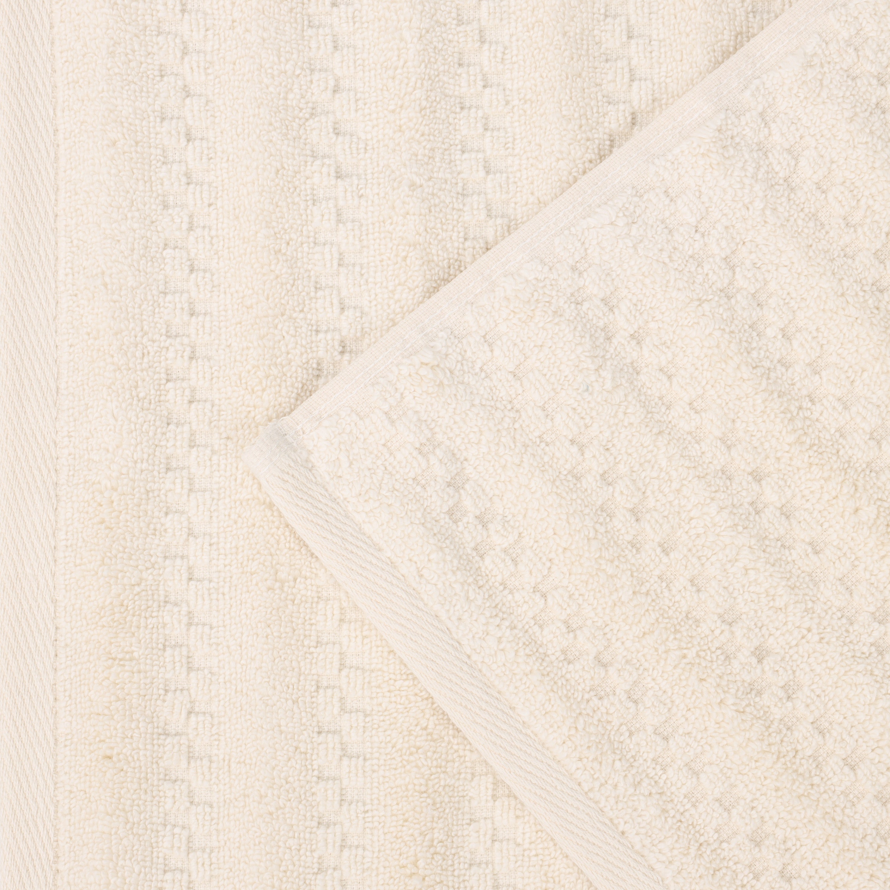 Zuma Zero Twist Cotton Medium Weight Soft Absorbent 6-Piece Bath Towel Set - Premium Luxury Towels for Spa, Bathroom & Beach Use
