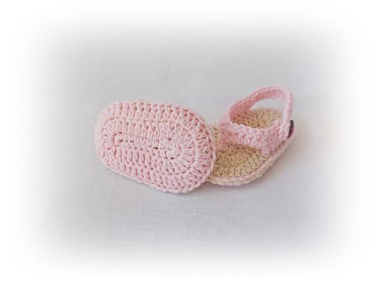 Handmade Crochet Baby Sandals for Newborns 0-6 Months | Soft Cotton Infant Flip Flops | Perfect for Summer Outfits, Photoshoots & Special Occasions