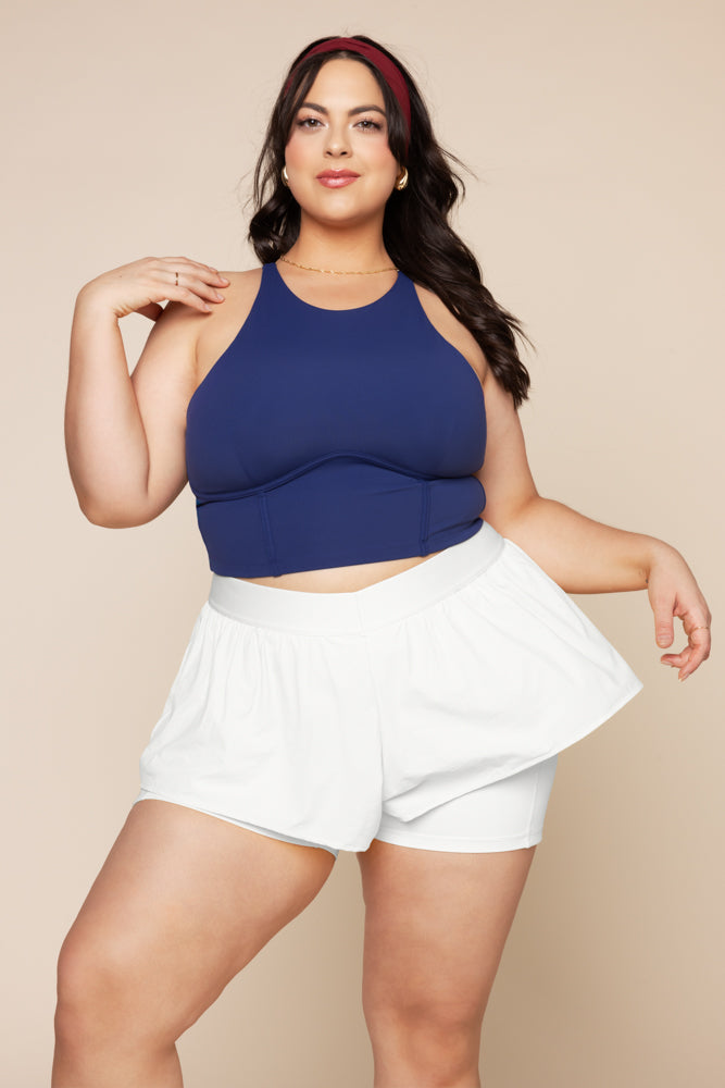 Cleo Corset Crop Bralette - Sexy Push Up Lace Bralette for Women, Sapphire Blue | Perfect for Date Night, Lingerie Sets & Boudoir Photography