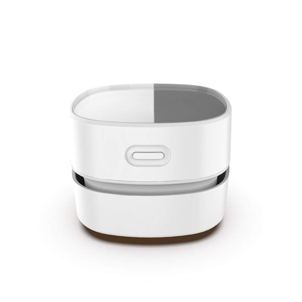 USB Rechargeable Mini Desktop Robot Vacuum Cleaner - Handheld Cordless Sweeping Robot for Home, Office & Car Cleaning | Compact & Portable for Small Spaces