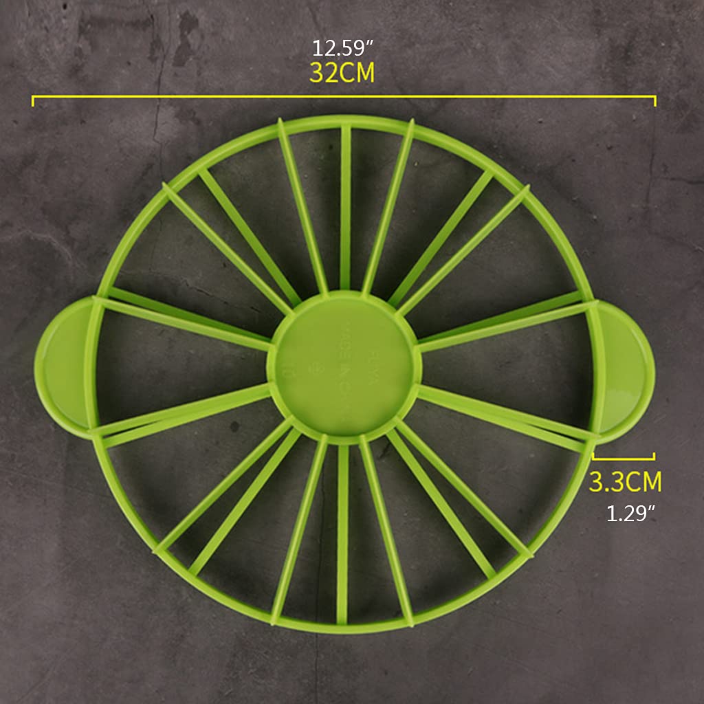 10/12 Pie Cake Slicer - Equal Portion Cutter for Bread, Cake, and Pastries - Baking Tool with Portion Marker for Perfect Slices - Ideal for Weddings, Parties, and Home Baking