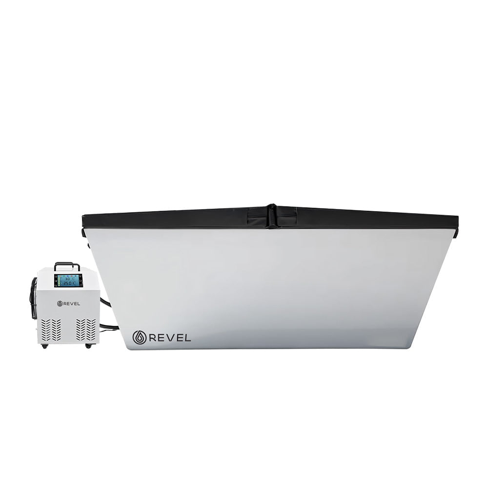 Revel Recovery Endur Ice Bath Tub for Athletes - Cold Plunge Therapy for Muscle Recovery, Post-Workout, and Sports Performance - Perfect for Home Gym, CrossFit, and Athletic Training