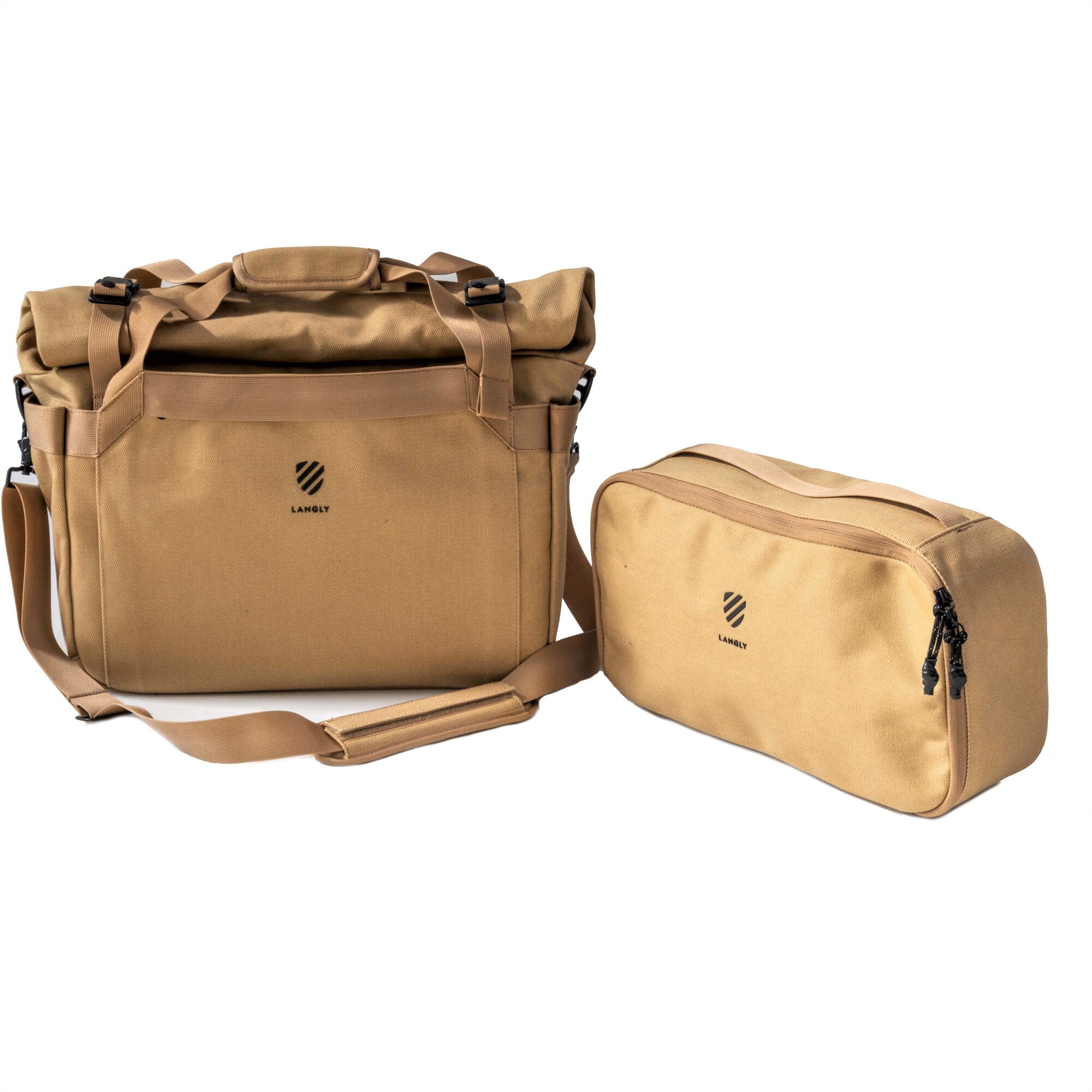 Langly Weekender Flight Bag with Camera Cube - Durable Travel Backpack for Photographers & Adventurers | Perfect for Air Travel, Hiking & Outdoor Photography