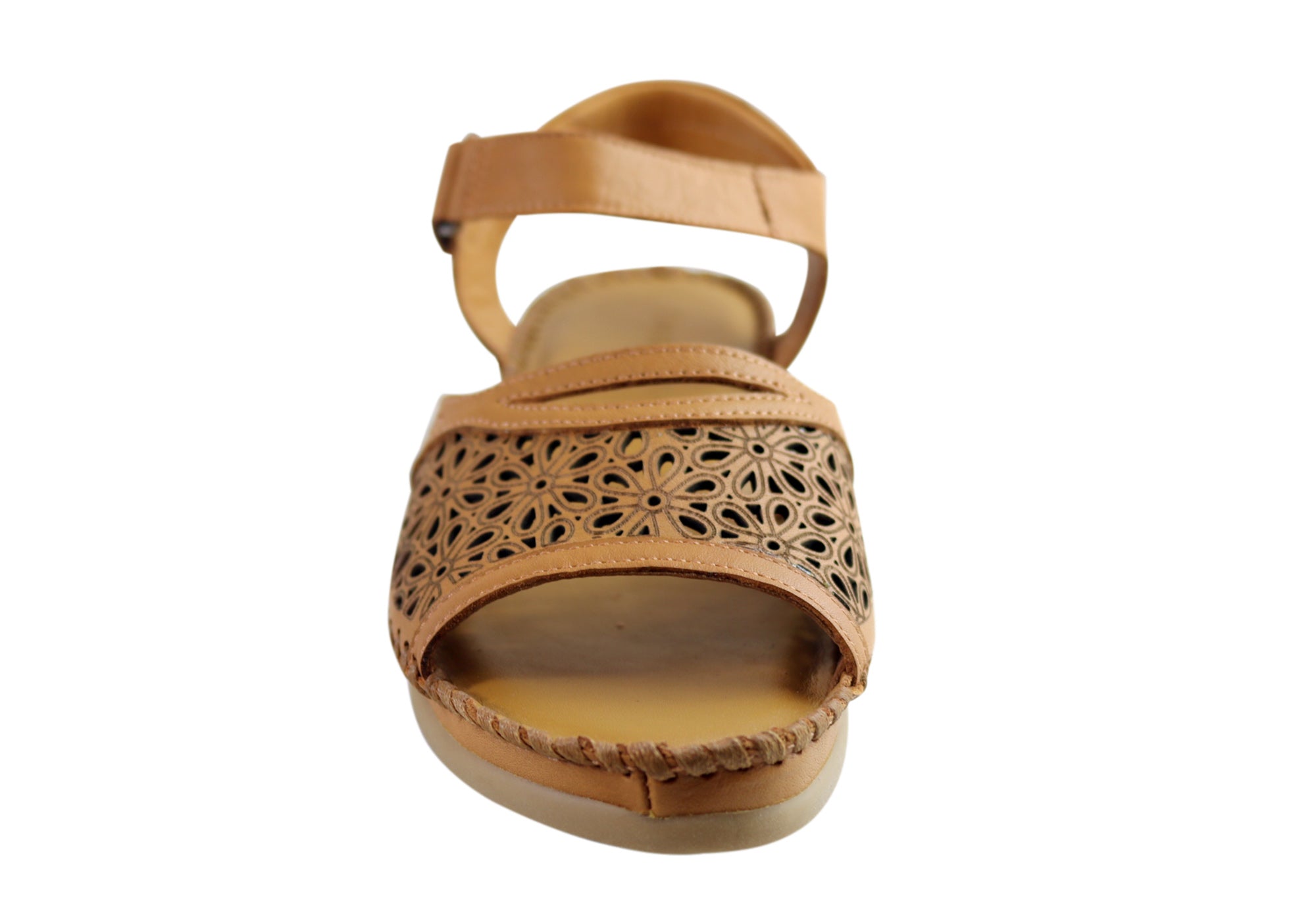 Orizonte Noble Women's European Comfortable Leather Sandals - Stylish Summer Walking Shoes for Beach, Vacation & Casual Outings