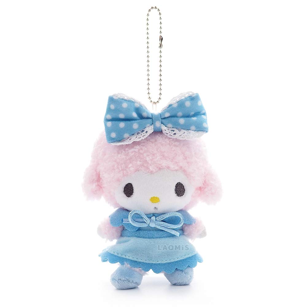 Japanese Fairy Tale Princess Keychain - My Melody Piano Music Box Charm - Perfect for Backpacks, Gifts & Kawaii Accessories