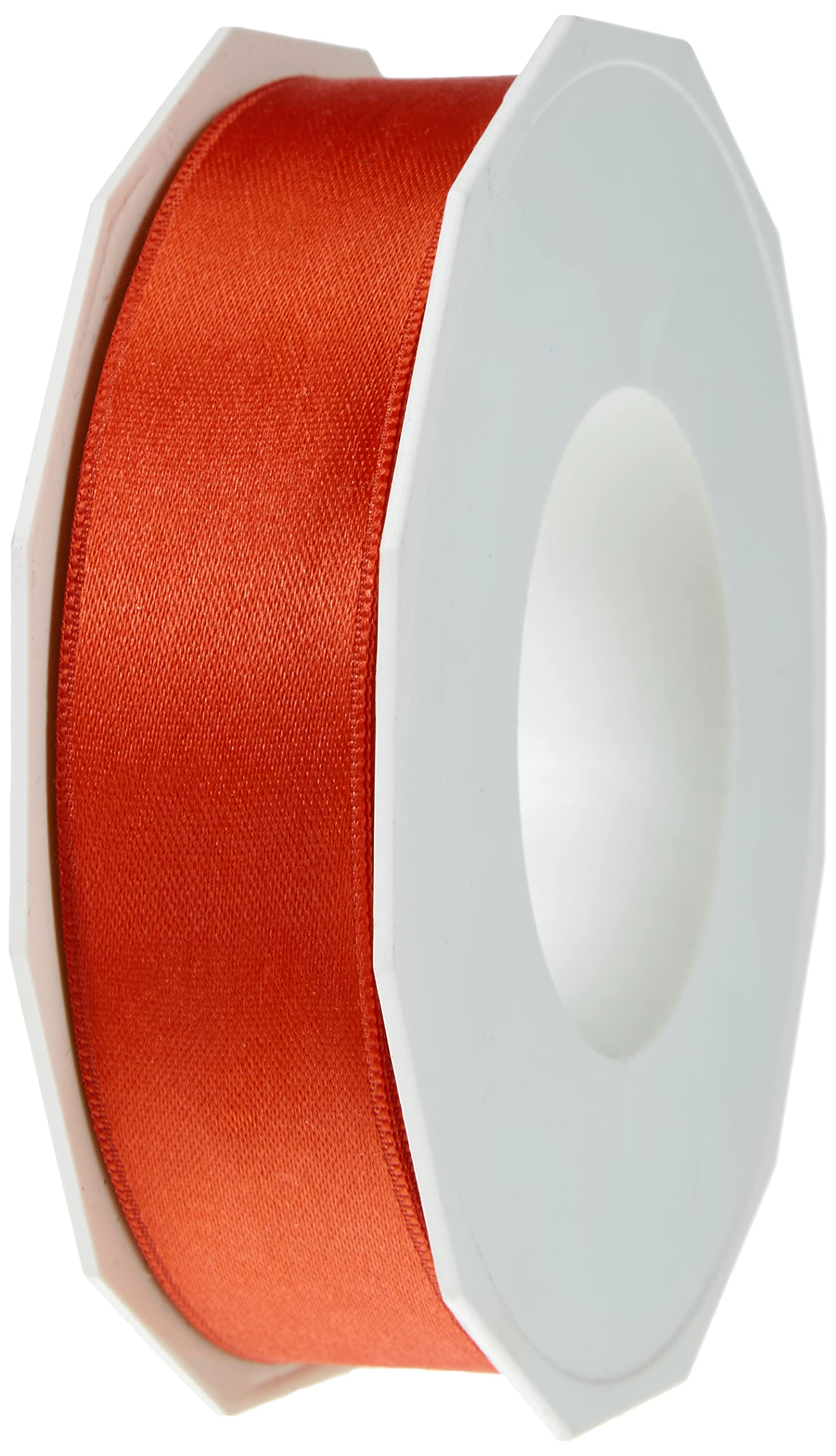 25mm x 25m Red Polyester Ribbon for Gift Wrapping, Crafts, and DIY Decorations