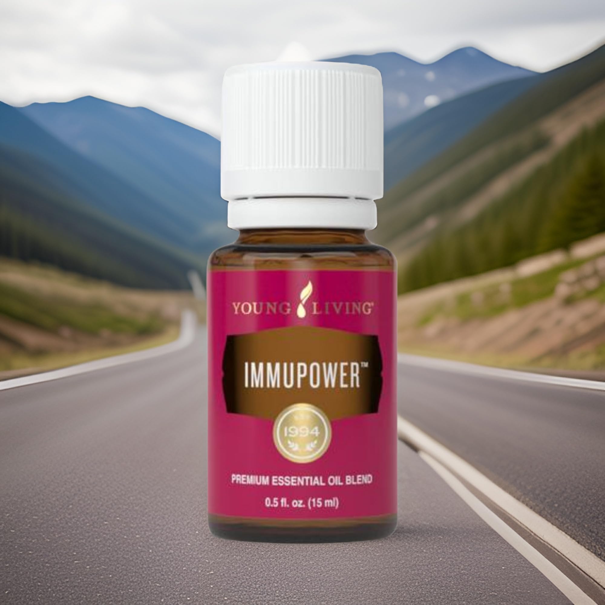 Young Living ImmuPower Essential Oil 15ml - Immune Support & Wellness Booster - Perfect for Aromatherapy, Diffusers & Massage