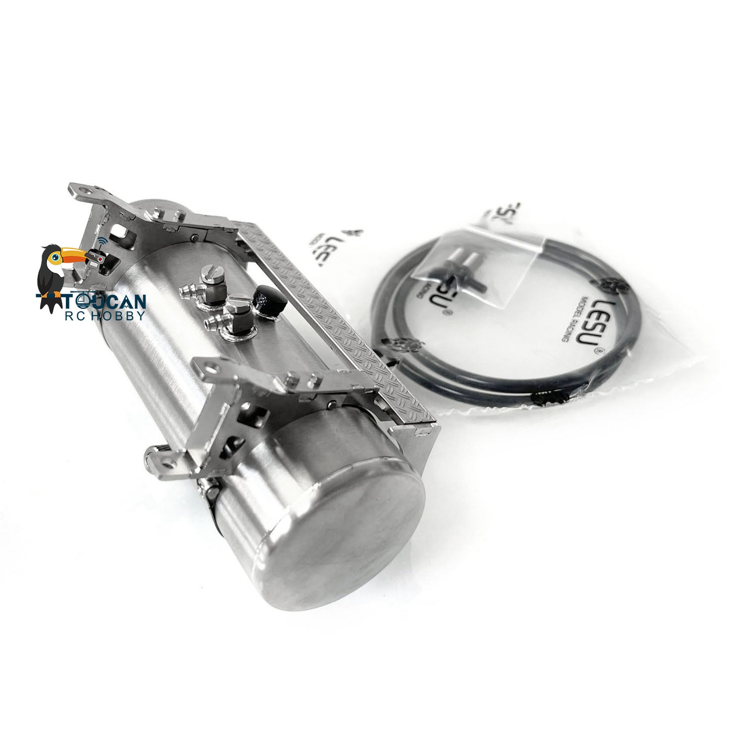85/115MM Metal Hydraulic Oil Tank for TAMIIYA 1/14 Scale RC KING GL Tractor Truck - Durable Replacement Part for Remote Control Vehicles - Perfect for RC Car Enthusiasts and Model Truck Collectors