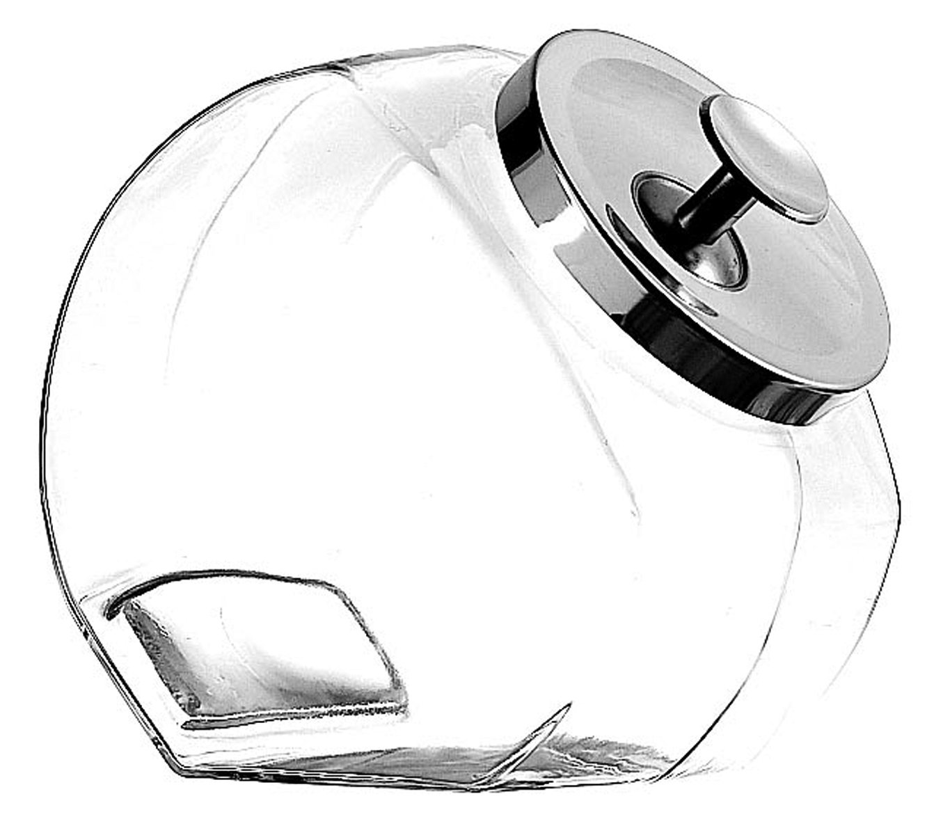 Anchor Hocking 1-Gallon Glass Candy Jars with Chrome Lids - Set of 4 for Candy Storage, Party Favors & Kitchen Organization | Bulk Candy Containers, Wedding Decor & Pantry Organization