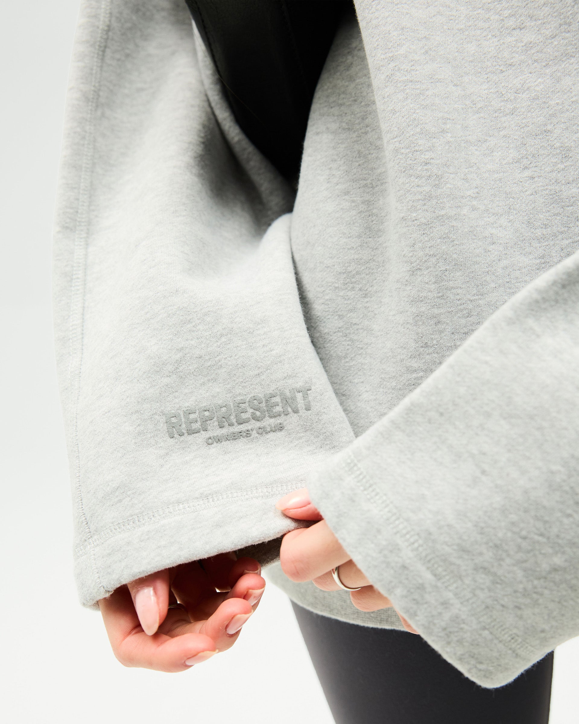 Owners Club Relaxed Sweater - Soft Grey Marl Pullover for Men & Women | Cozy Casual Wear for Fall & Winter