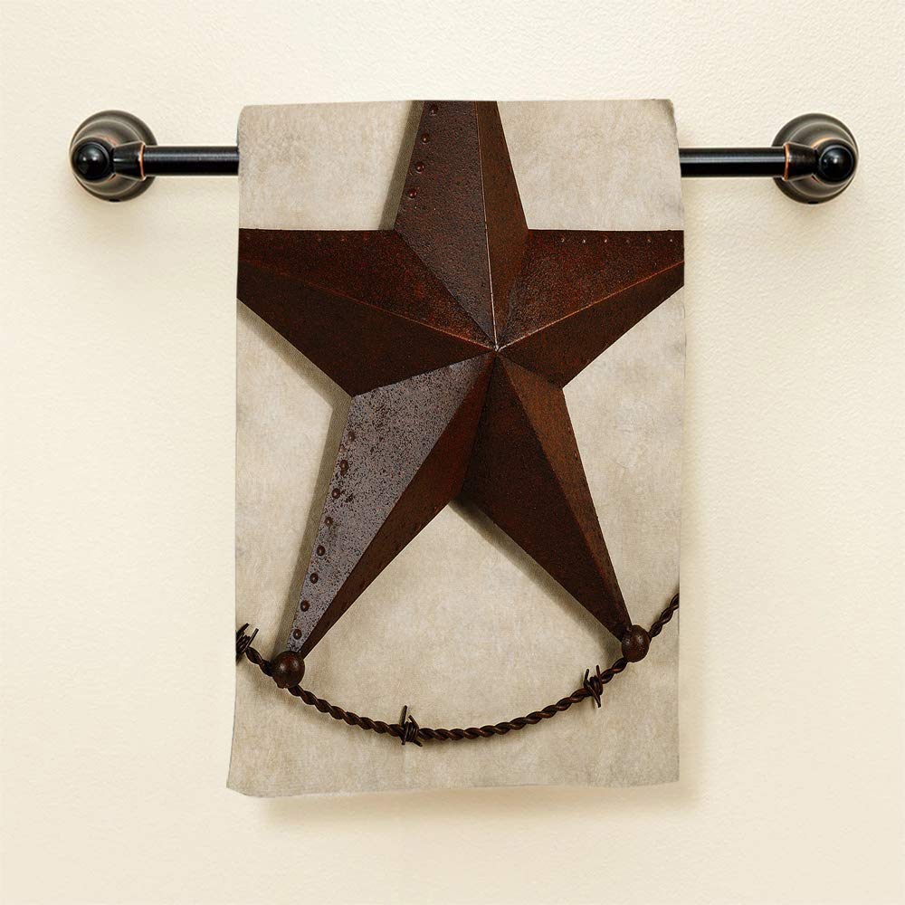HGOD DESIGNS Texas Star Towels - Rustic Western Style 15