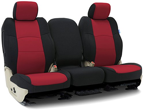 Coverking CSC2A7AC9363 Custom Fit 2-Pack Car Seat Covers - Premium Protection for Leather & Cloth Seats | Perfect for SUVs, Trucks & Daily Commuters