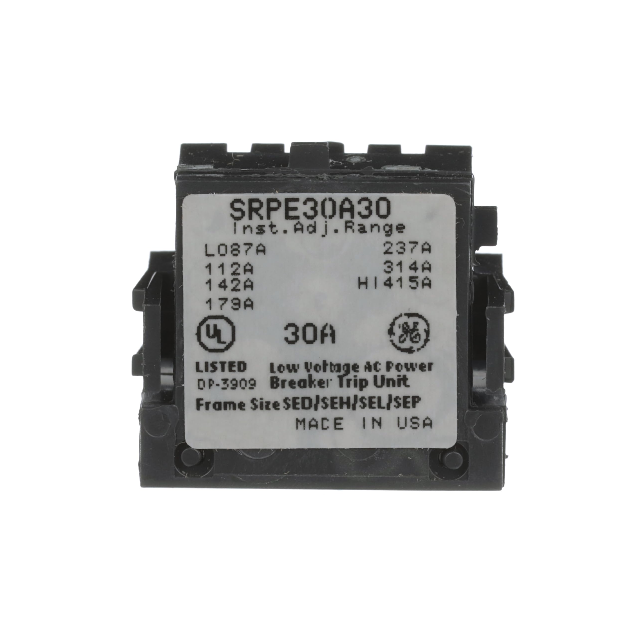 30A Sensor Plug - Heavy Duty 30 Amp Electrical Outlet for Appliances, Power Tools & RVs - Perfect for Home, Workshop & Outdoor Use