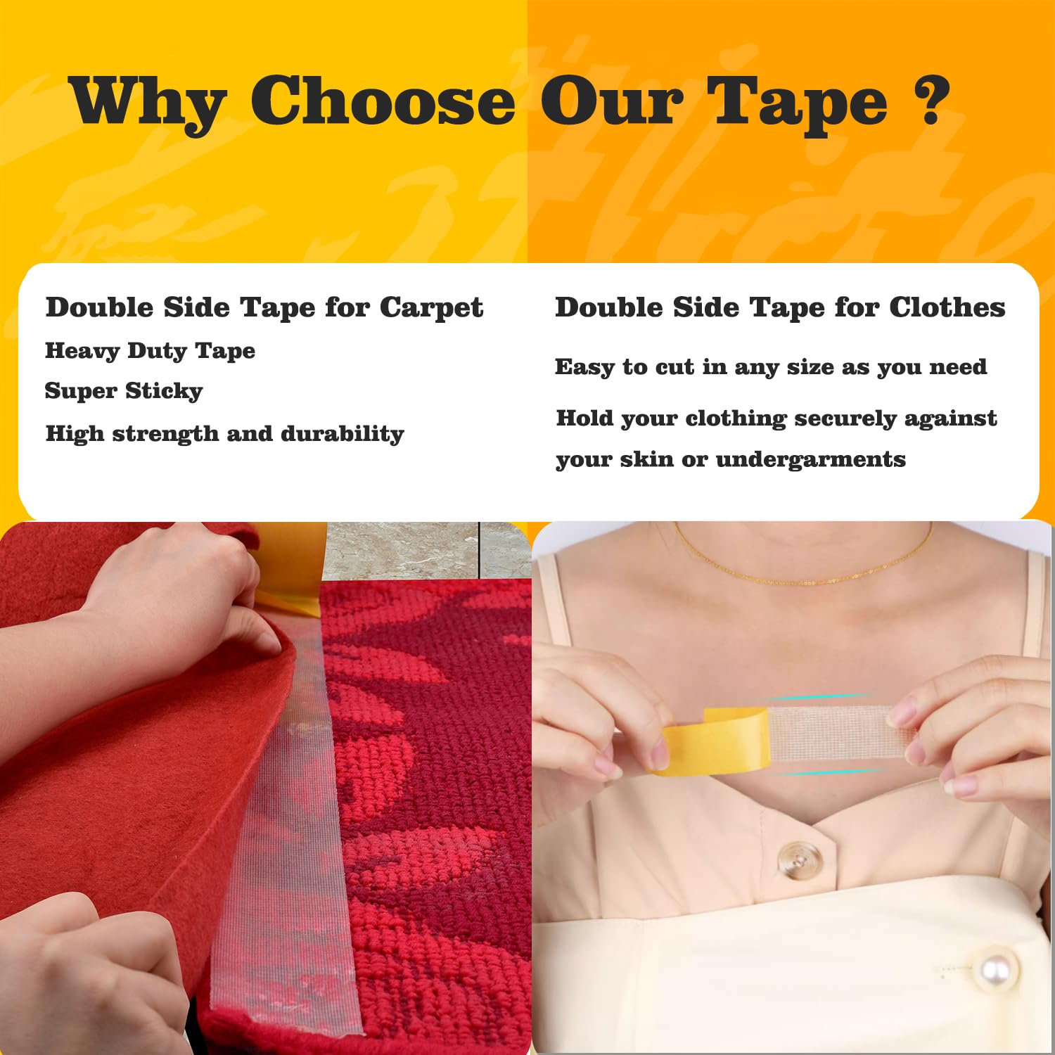 Double Sided Fabric Tape Heavy Duty - 0.79