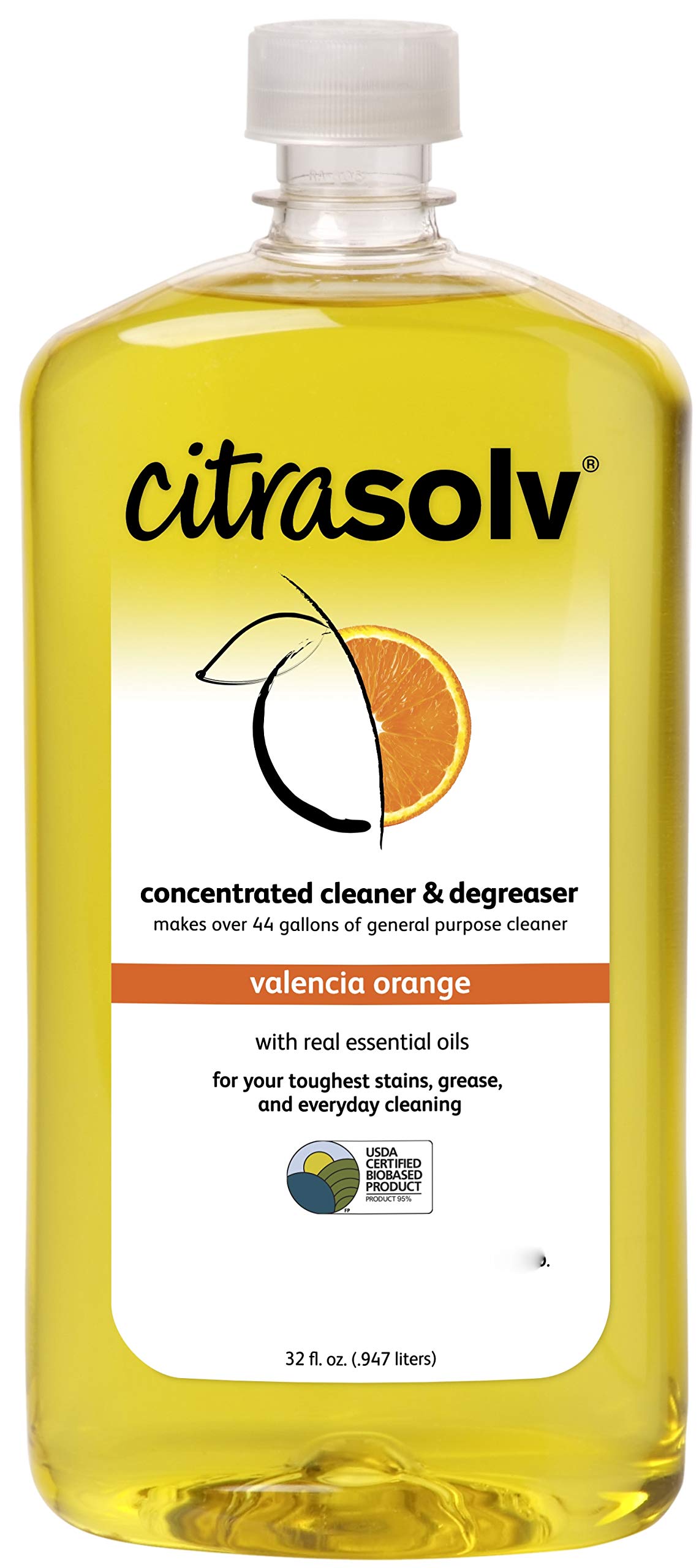 Citra Solv & Air Scense Special Bundle - Concentrated Cleaner & Degreaser with Essential Oil Air Freshener | Non-Aerosol Household Cleaning Kit in Valencia Orange Scent | Perfect for Kitchen, Bathroom & Office Spaces