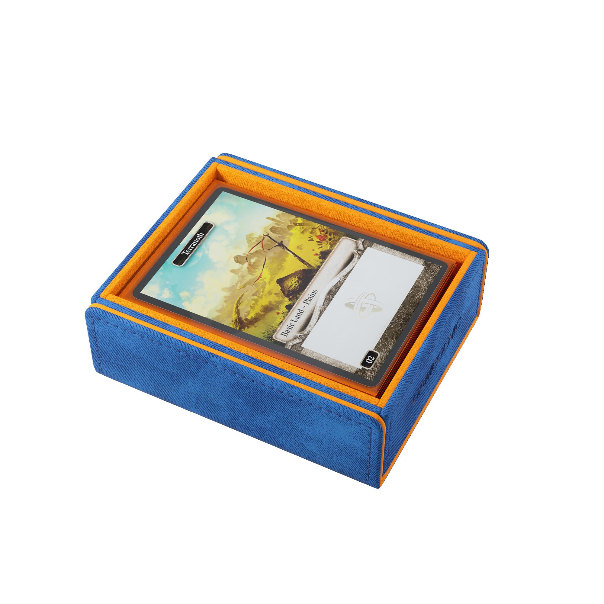 Token Keep Blue/Orange - Secure and Durable Token Holder for Board Games, Casino Chips & Collectibles | Perfect for Game Nights, Poker Parties & Organizing Valuables