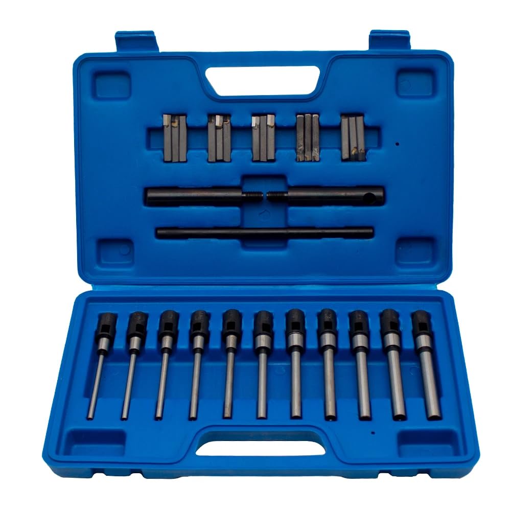 Carbide Valve Seat Reamer Tool - Professional Valve Seat Cutting & Repair Kit for Automotive Engines - Perfect for Mechanics, DIY Car Repair & Engine Maintenance