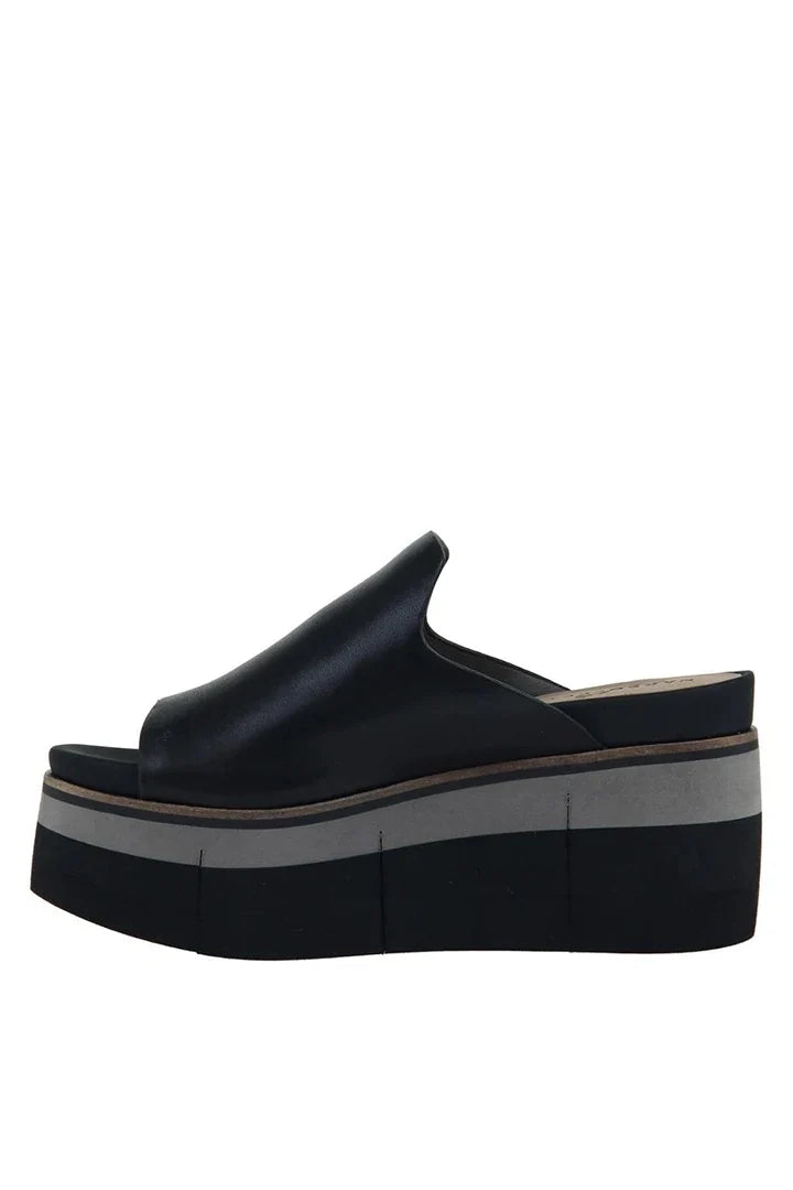 Flow Platform Sandal for Women - Comfortable Black Summer Beach Sandals with Arch Support | Perfect for Walking, Travel, and Outdoor Activities