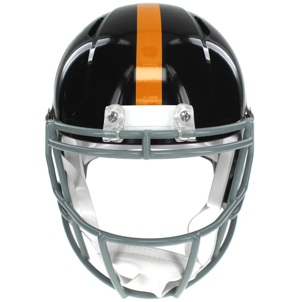 Joe Greene Autographed Pittsburgh Steelers Full Size Speed Helmet - BAS Certified Signed Football Collectible - Perfect for Sports Memorabilia Displays & Steelers Fan Gifts