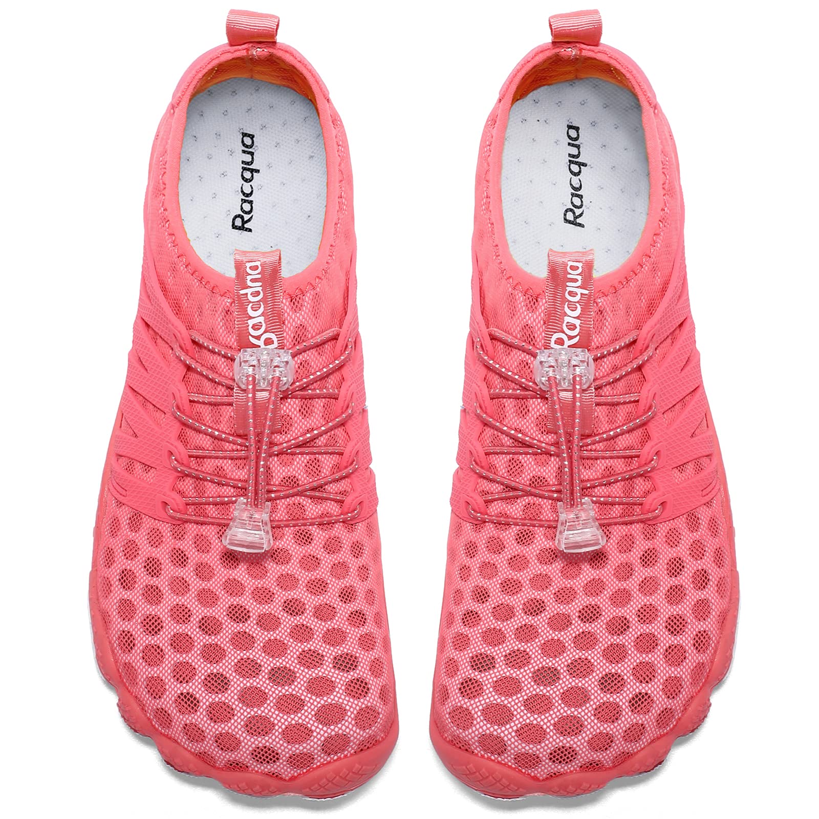 **Racqua Composite Mesh Water Shoes for Men & Women - Lightweight Quick-Dry Aqua Shoes for Swimming, Beach, Surfing & Water Sports**