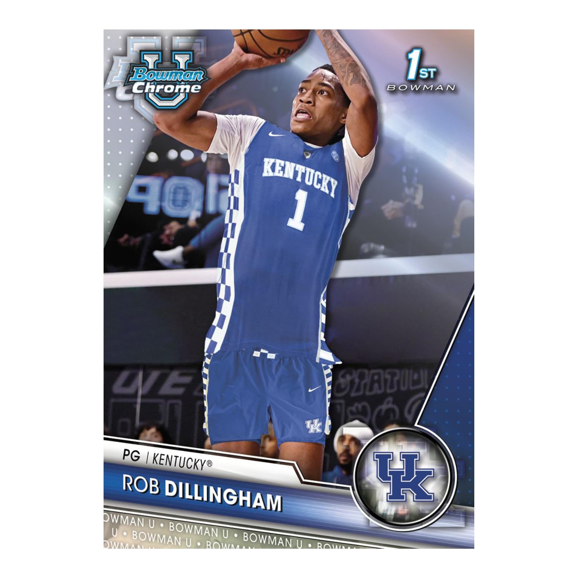 Bowman Chrome 2023-24 University Basketball Trading Cards Value Box - 7 Packs with Autograph & Rookie Cards | Perfect for Collectors, Investors & Fantasy Sports Fans