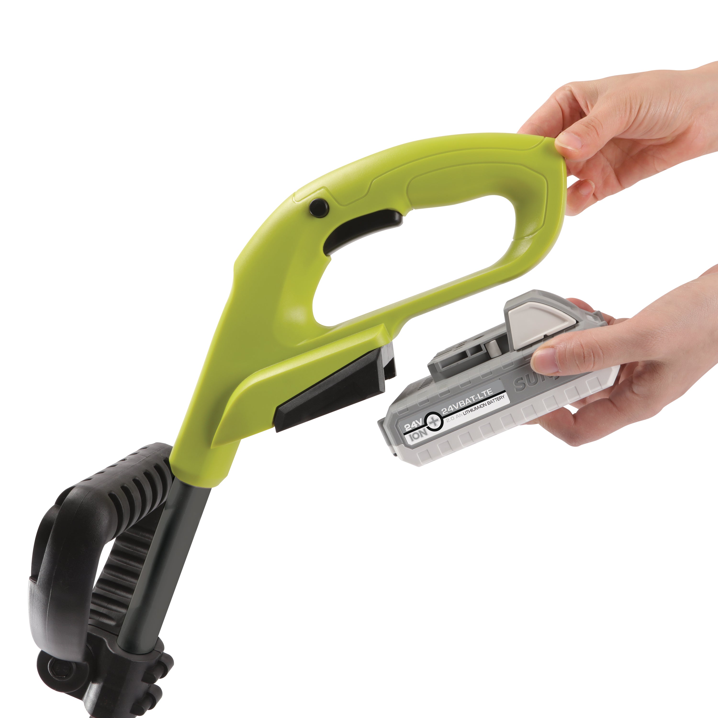 Sun Joe 24V TB GT50 LTE Cordless Grass Trimmer & Turbine Jet Blower Bundle with 2.0Ah Battery & Charger | Lightweight Yard Tool Set for Lawn Care, Garden Trimming & Leaf Blowing | Perfect for Homeowners & Landscapers