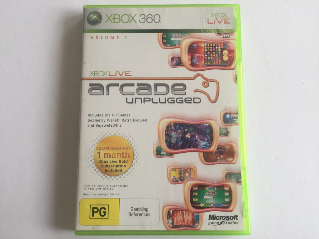 Arcade Unplugged Complete Game Set in Original Case - Perfect for Family Game Nights & Retro Gaming Enthusiasts