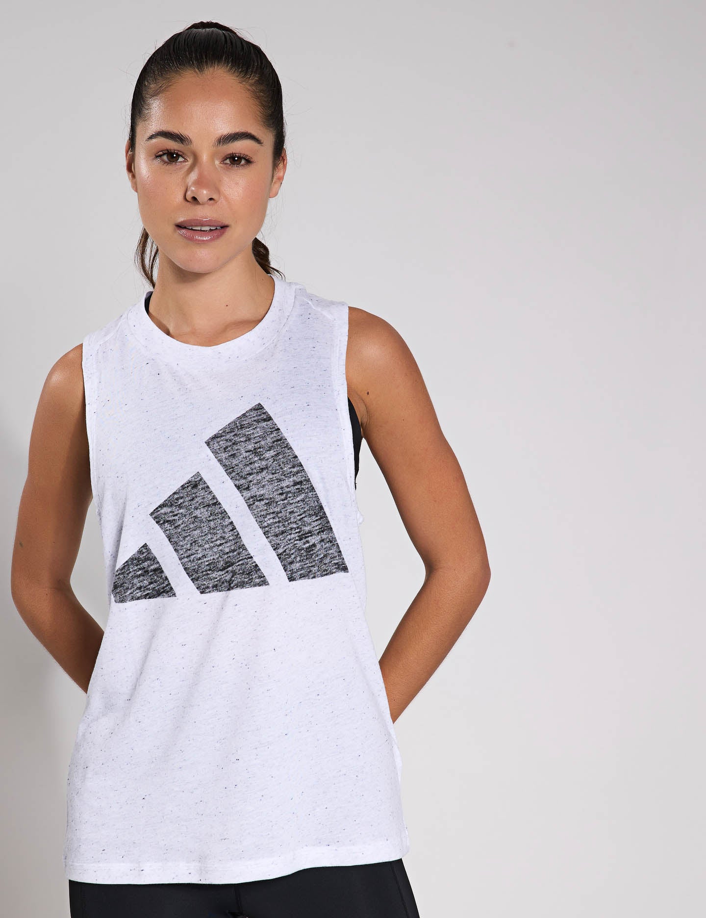 Essentials Winners Tank Top for Men & Women - Comfortable White & Black Sleeveless Shirt for Gym, Workout, and Casual Wear