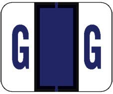 Doctor Stuff - Purple Alphabet Letter G File Folder Labels, 1