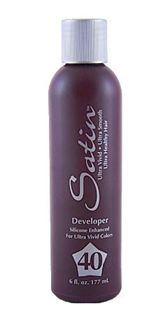 Professional SATIN ULTRA VIVID DEVELOPER 6OZ - Hair Color Developer for Vibrant Salon Results - Perfect for At-Home Hair Coloring & Salon Professionals