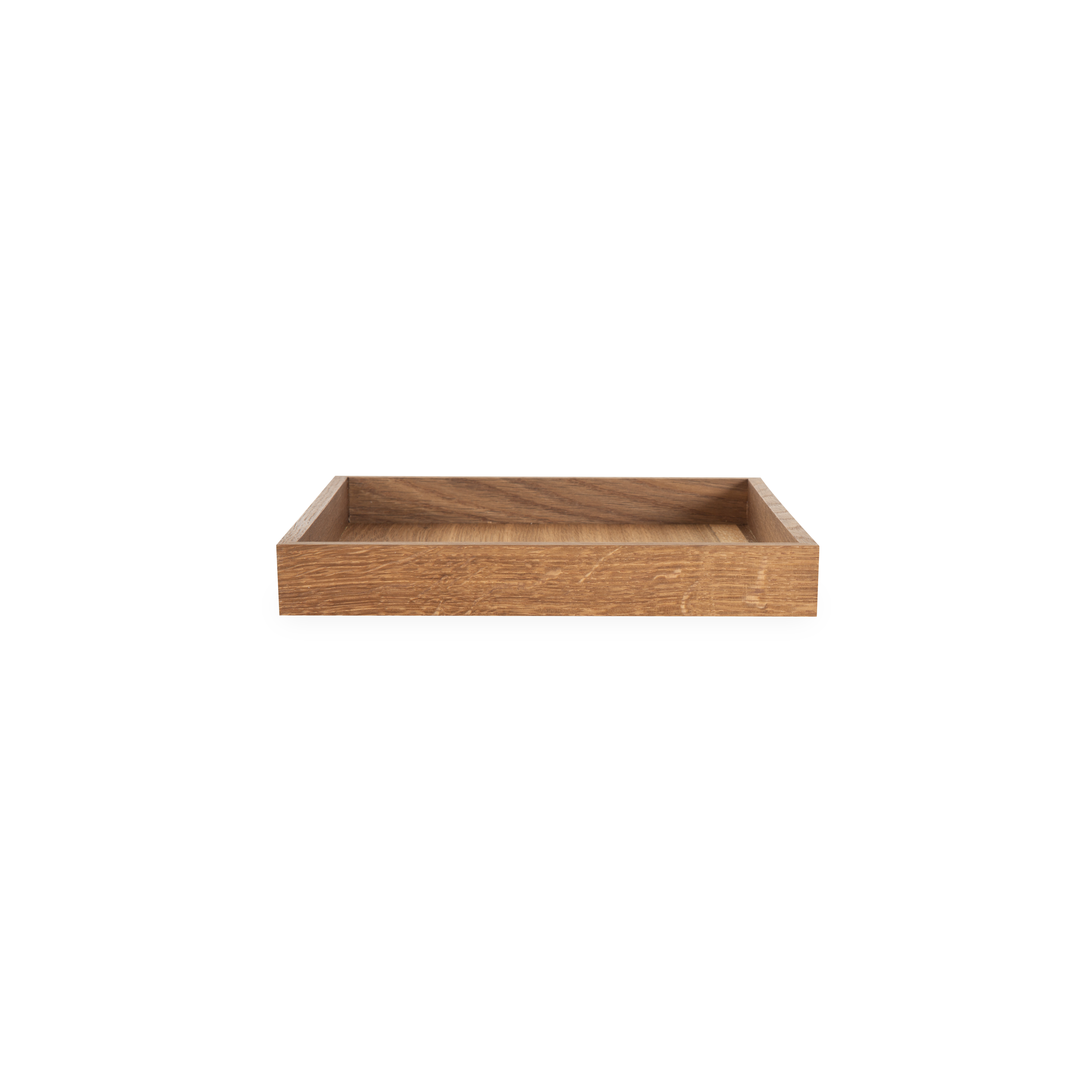 Handmade Solid Oak Wood Serving Tray with Handles - Natural Wooden Charcuterie Board for Cheese, Wine & Entertaining - Perfect for Kitchen, Dining Table & Gift Giving