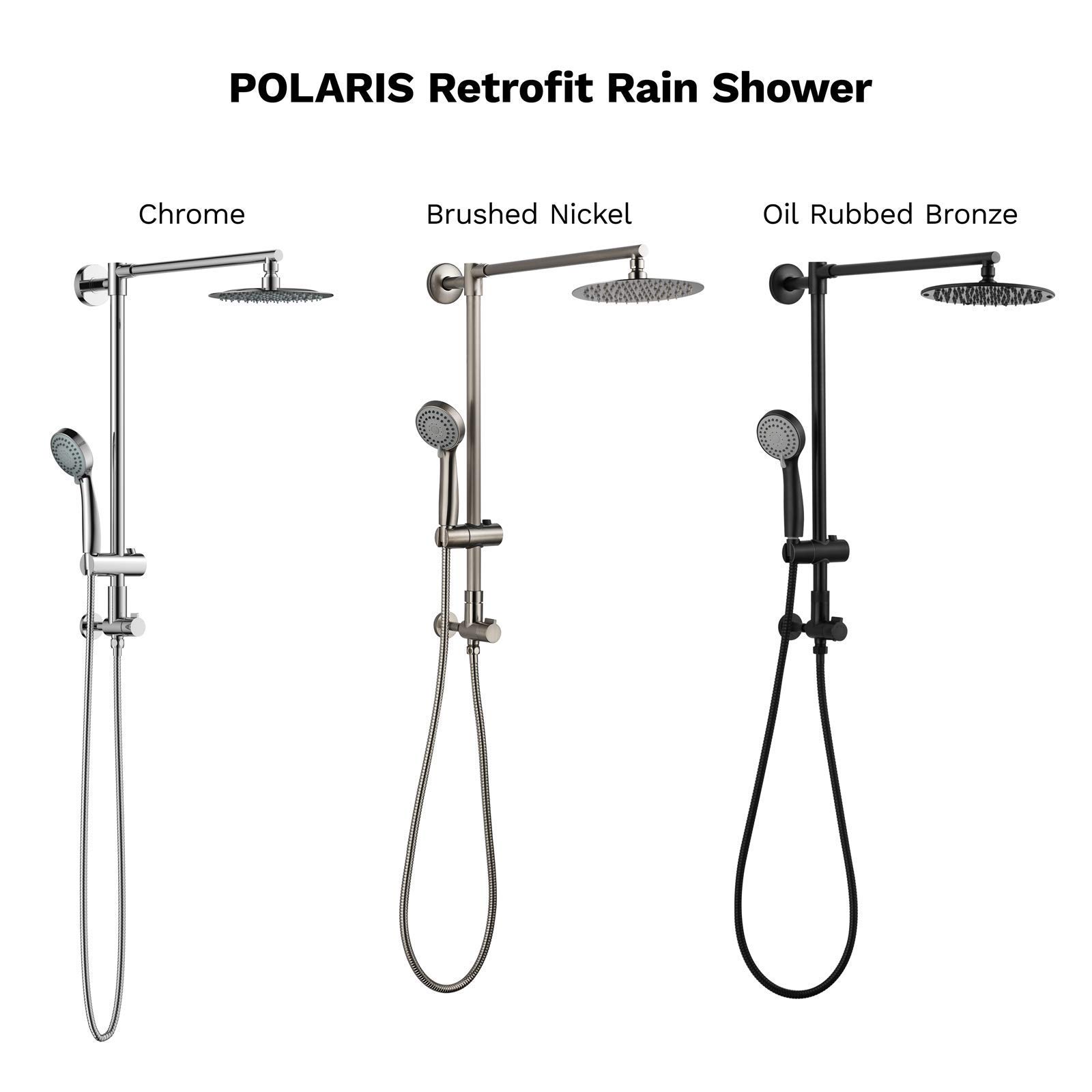 Fennocasa Polaris 1 Rain Shower System - 8