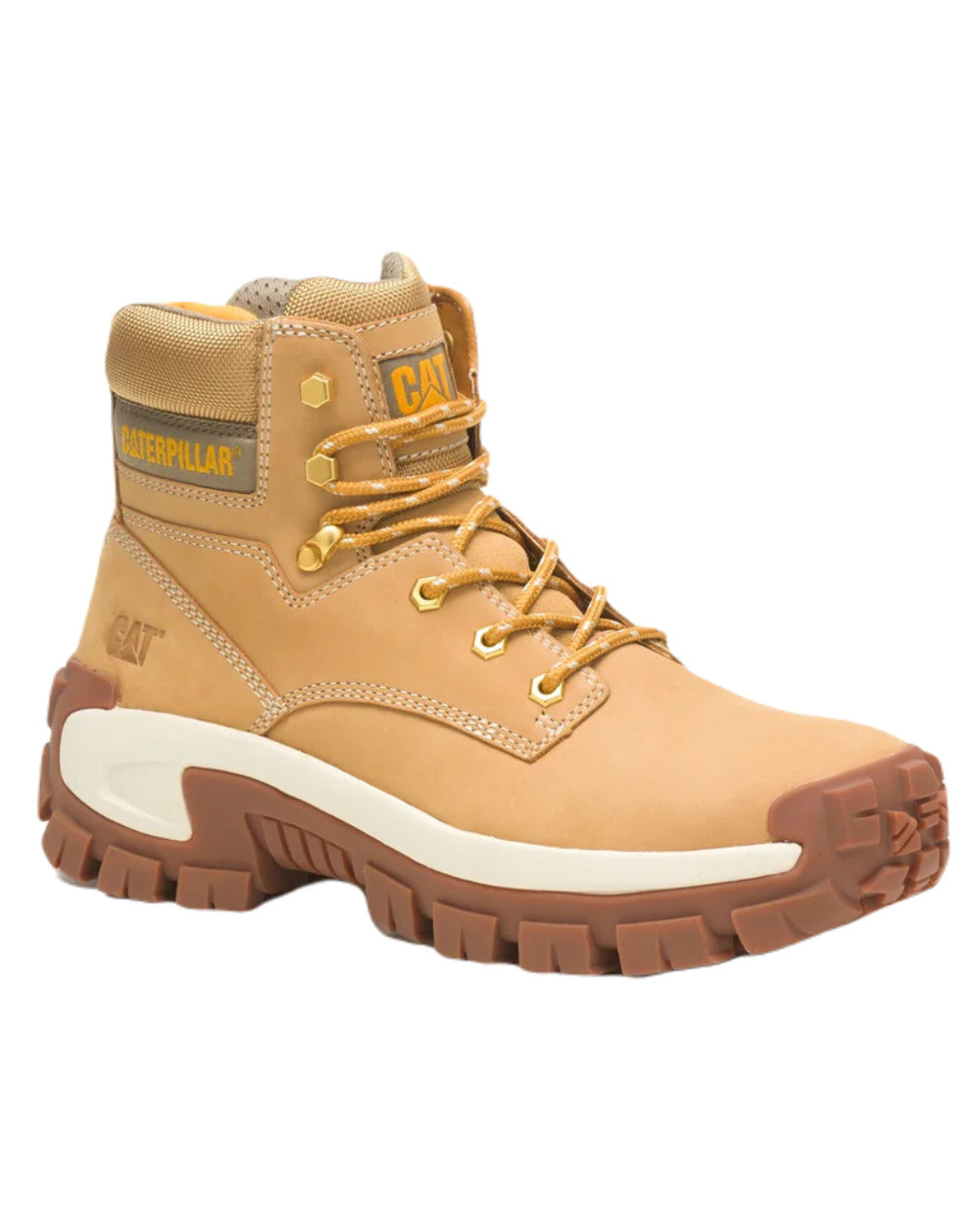 Caterpillar Invader Hiker Safety Boot - Waterproof Steel Toe Work Boots for Men, Outdoor Hiking & Construction Work - Perfect for Job Sites & Mountain Trails