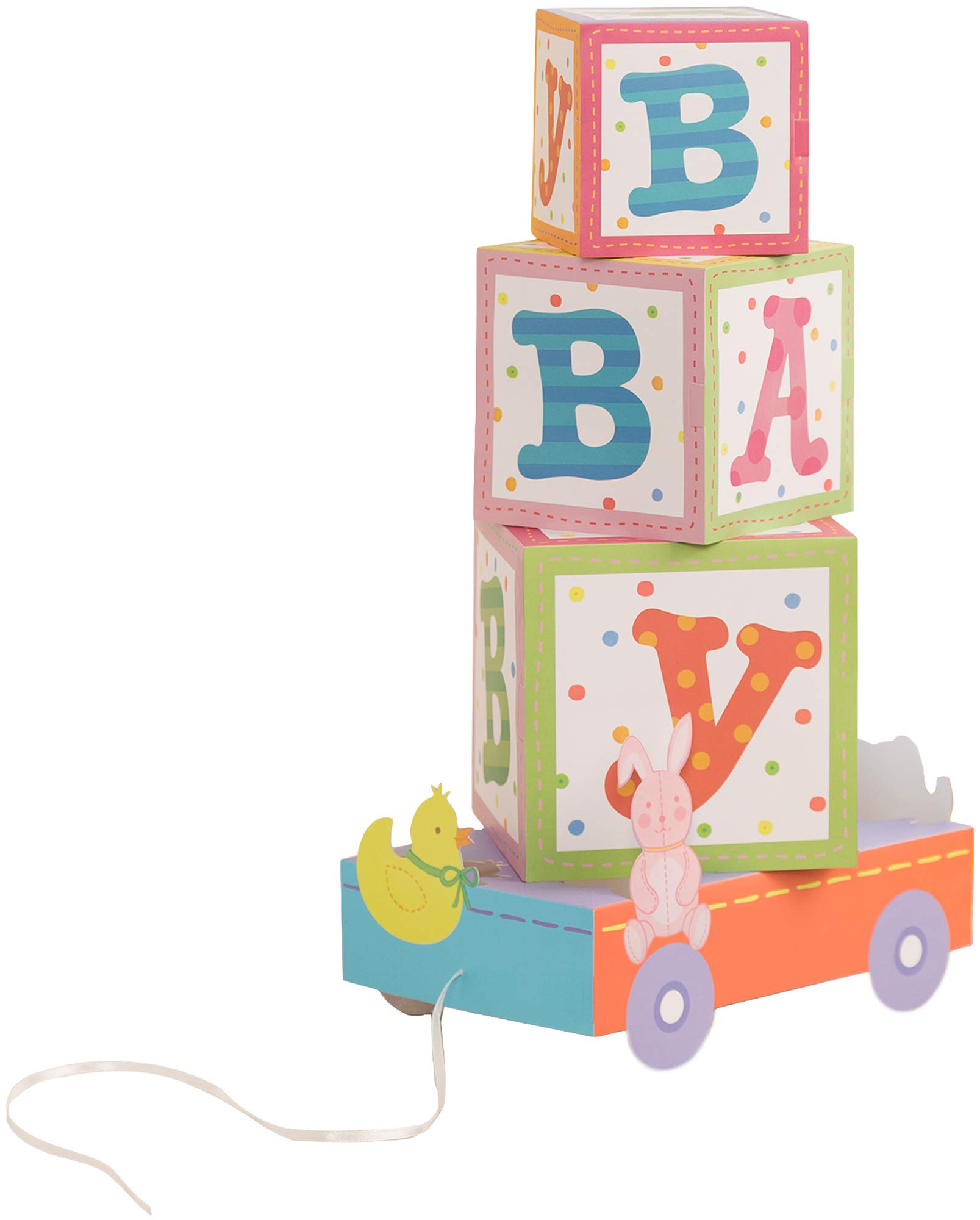 Wilton ABC Blocks Baby Shower Centerpiece - 8